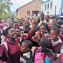 Matasha Harris in South Africa Matasha Harris in South Africa