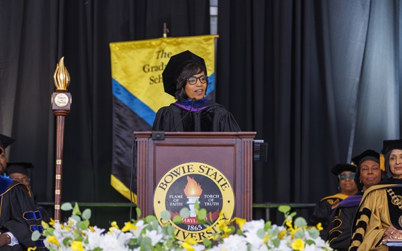 Sen. Alsobrooks Inspires at BSU Commencement