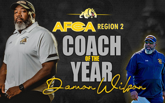 Wilson Named Coach of the Year for AFCA NCAA DII Region 2