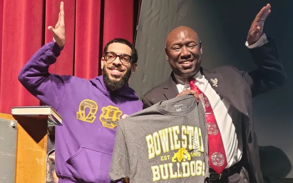 Ben Crump holds civil rights, social justice discussion at Bowie State