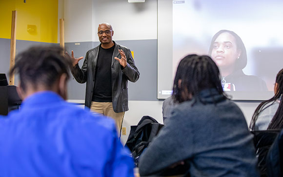 Brooklyn Nets Scouting Director Visits Bowie State